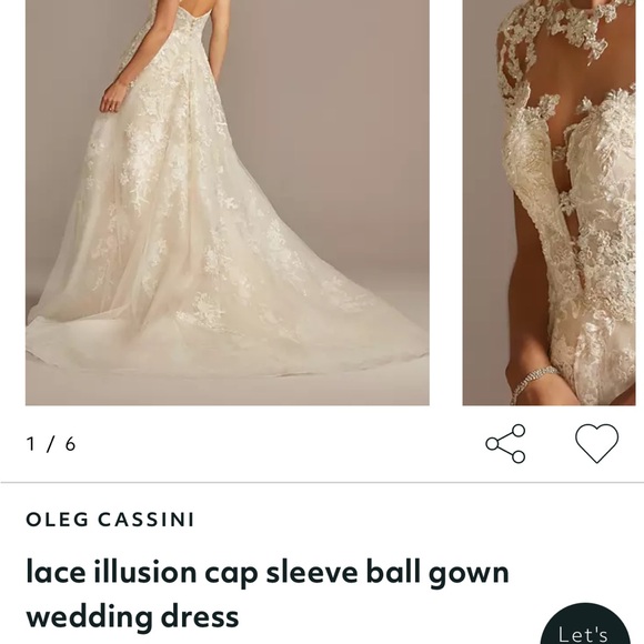 Oleg Cassini Ball Gown - Picture 3 of 8